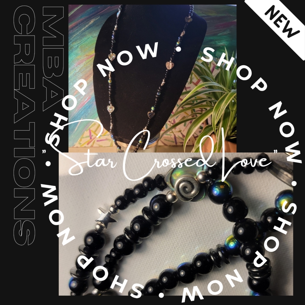 "Cosmic Love" beaded lanyard